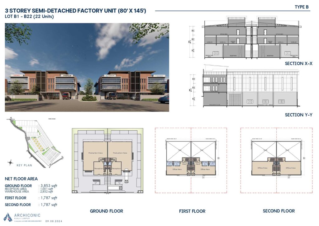 kundang 3 storey semid type b